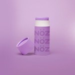 Load image into Gallery viewer, Noz SPF 30 reef safe, cruelty-free and vegan sunscreen in Power to the Purple.
